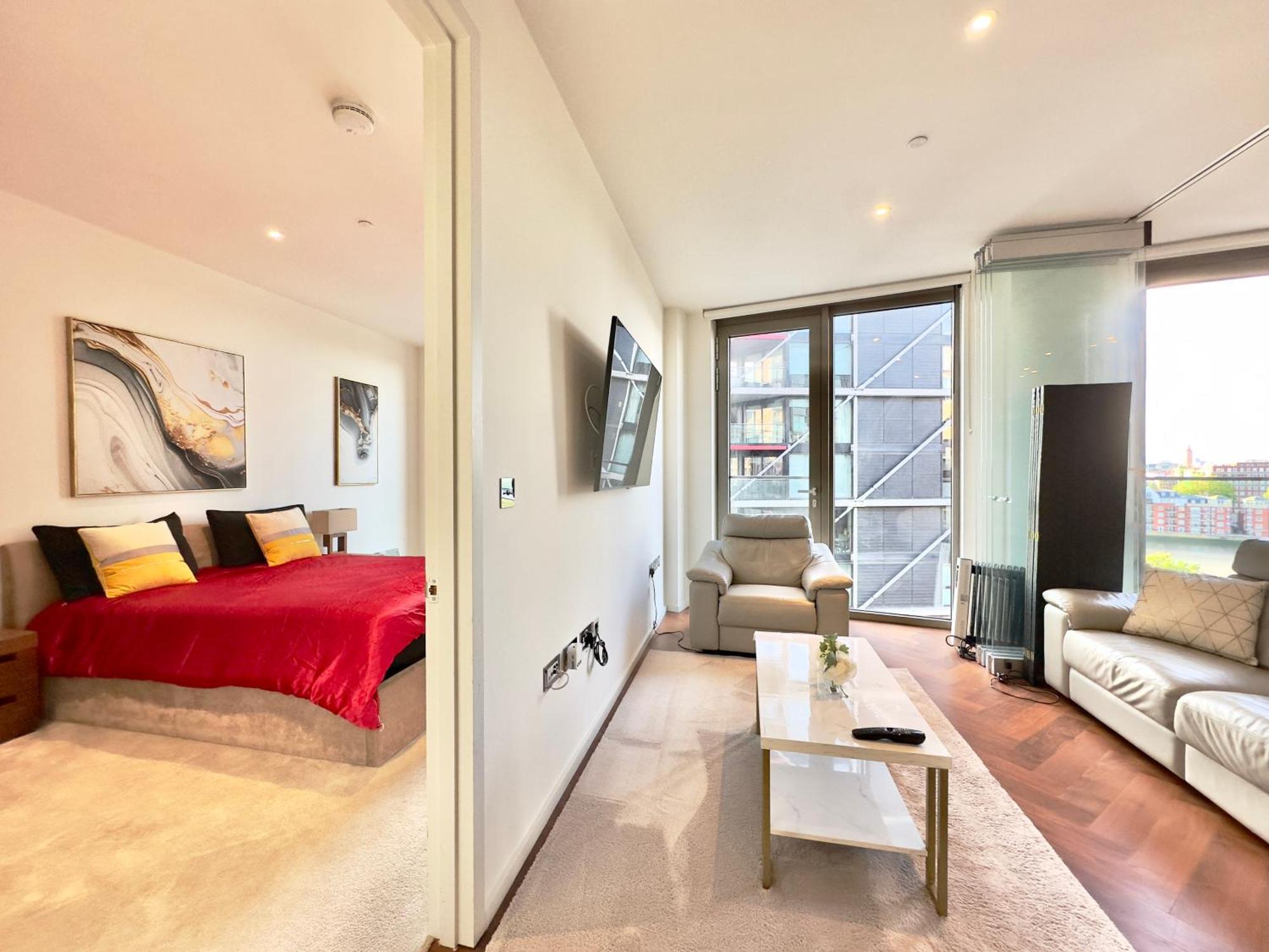 Lavish Penthouse River View Fast Wifi - Luxurylondonstays Buitenkant foto