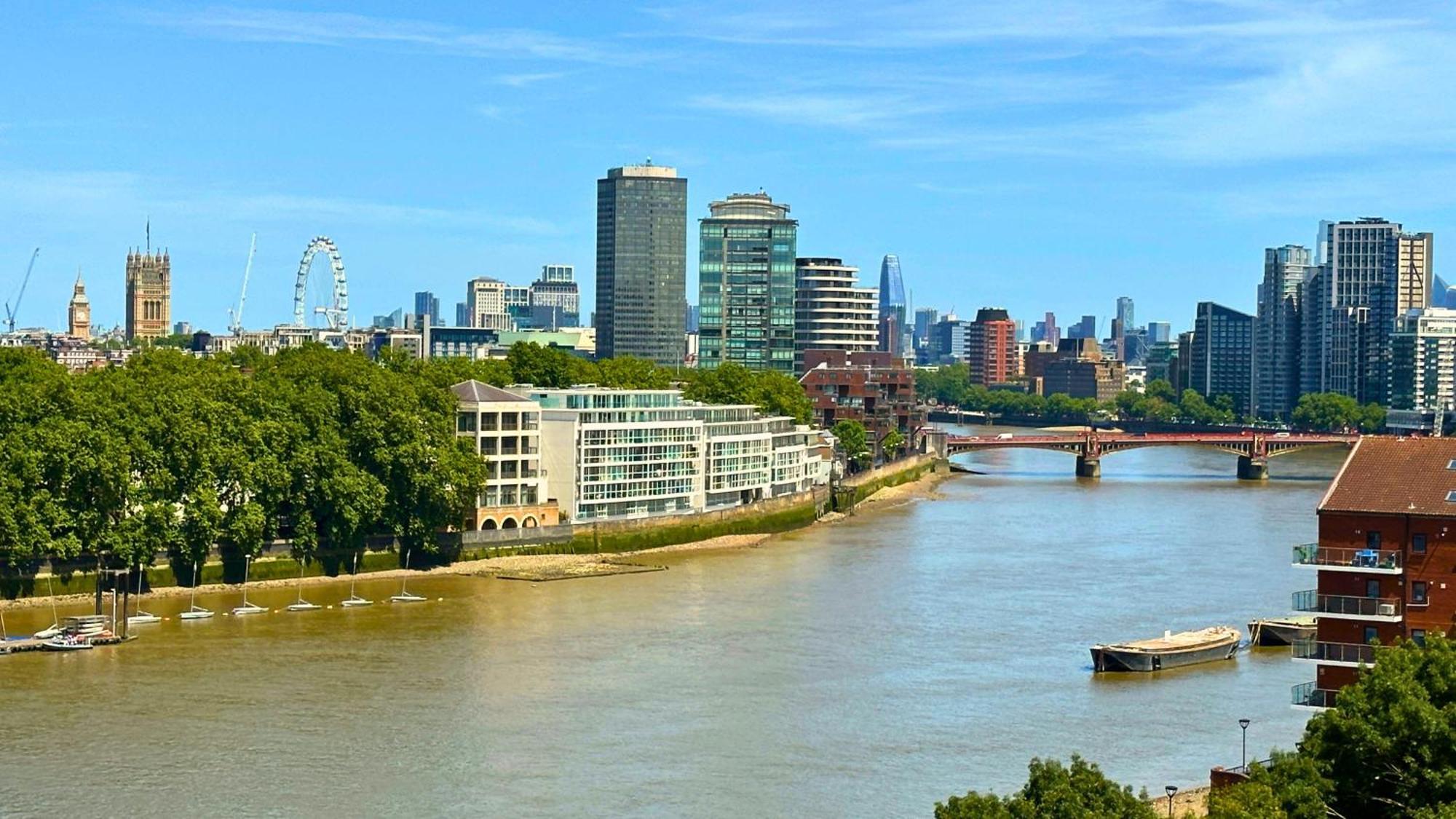 Lavish Penthouse River View Fast Wifi - Luxurylondonstays Buitenkant foto