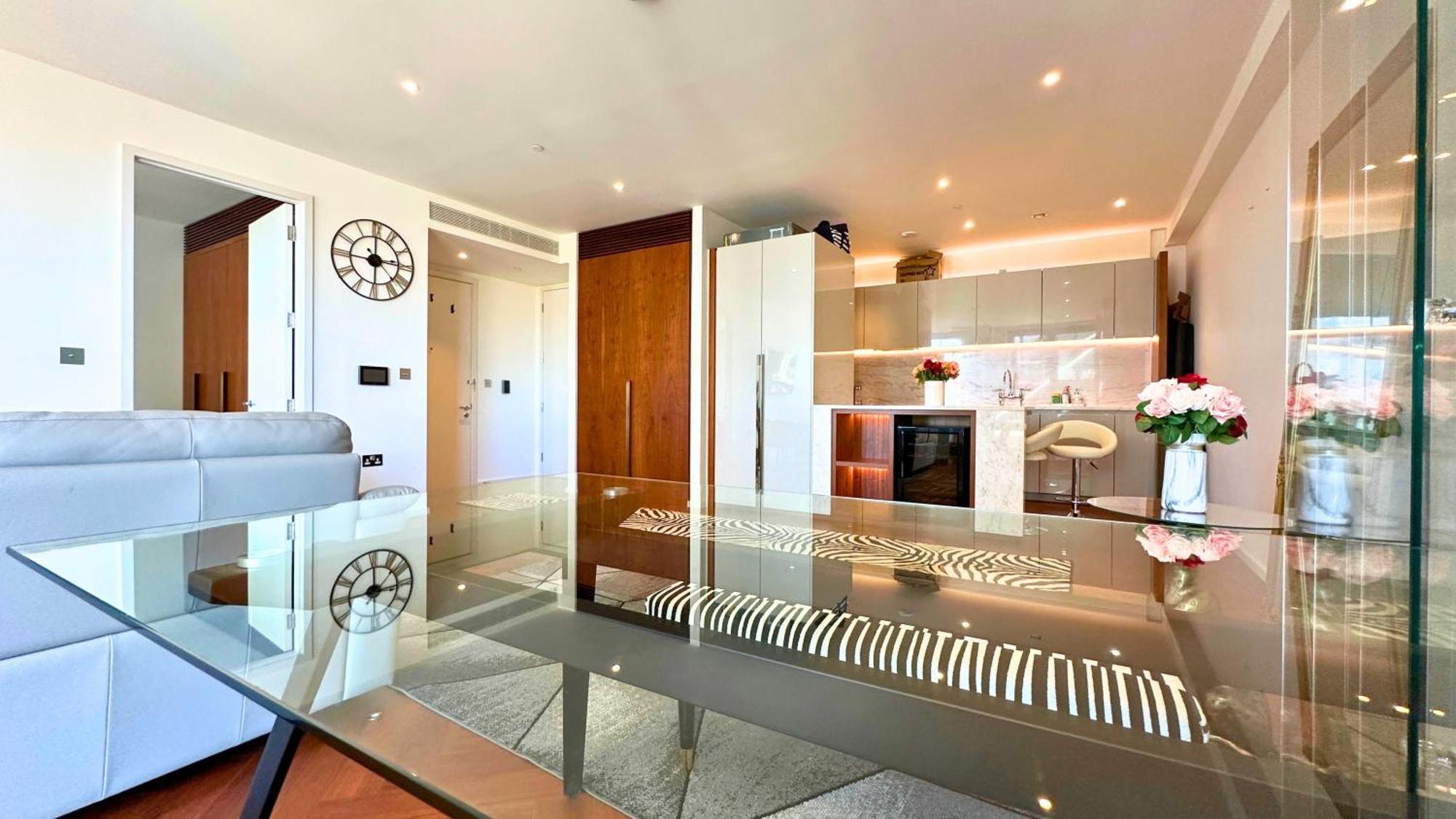 Lavish Penthouse River View Fast Wifi - Luxurylondonstays Buitenkant foto