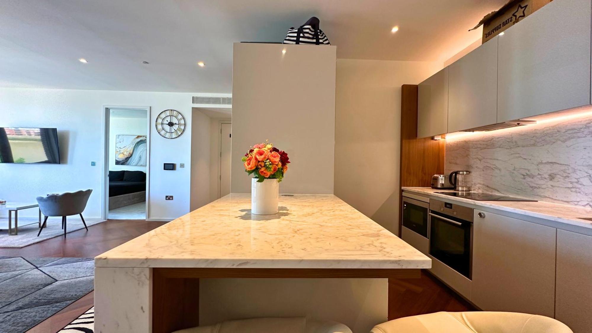 Lavish Penthouse River View Fast Wifi - Luxurylondonstays Buitenkant foto