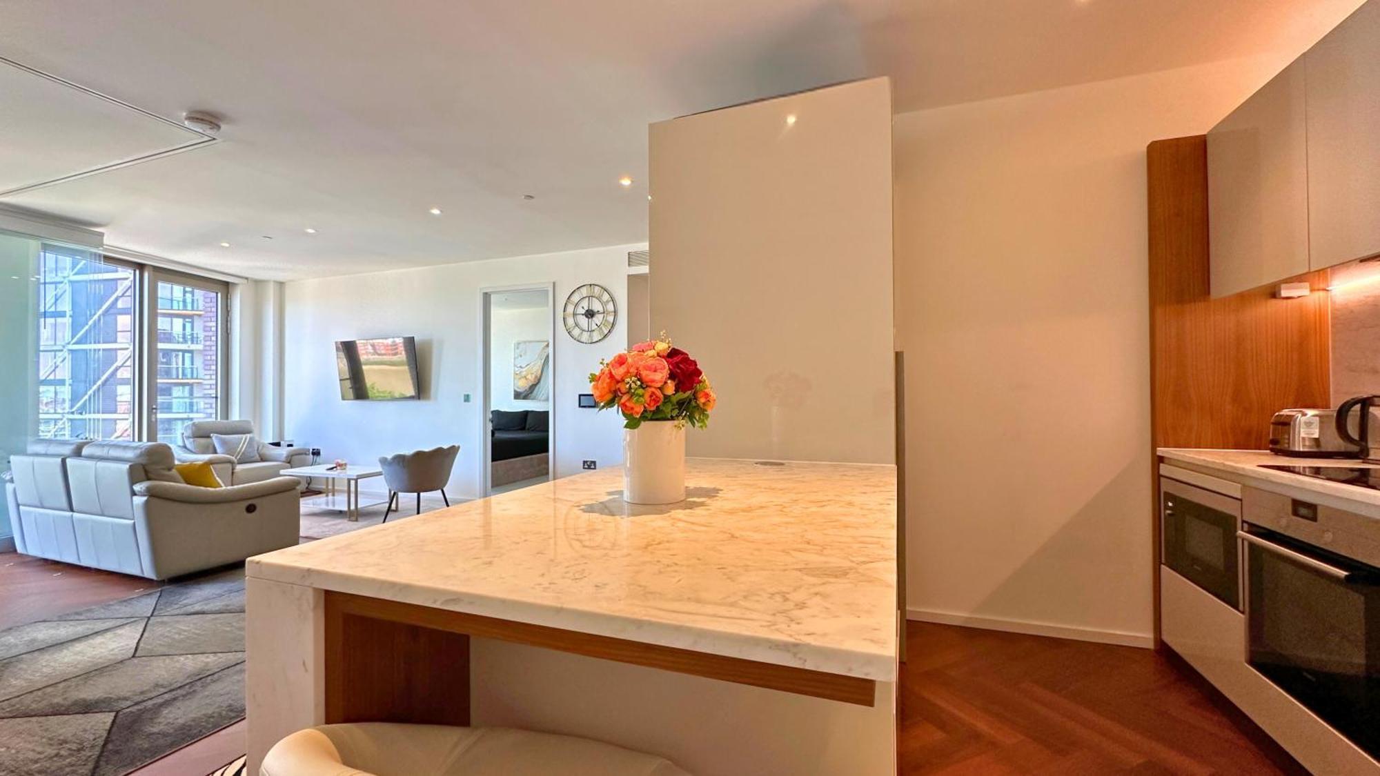 Lavish Penthouse River View Fast Wifi - Luxurylondonstays Buitenkant foto